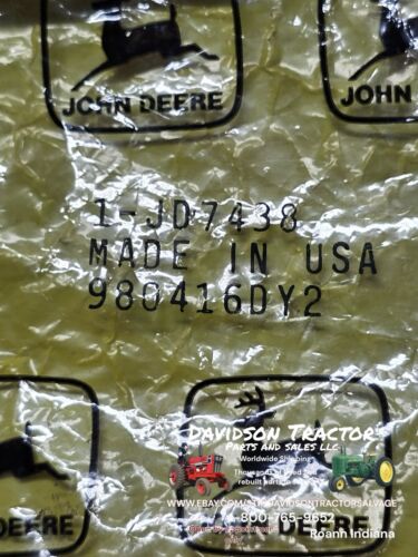 Genuine John Deere JD7438 New Old Stock Bearing Race
