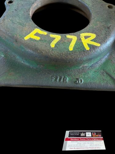 USED JOHN DEERE G TRACTOR CRANKSHAFT MAIN BEARING OIL SLINGER CAP COVER F77R