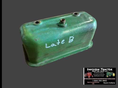 Late John Deere B Valve Cover Antique Tractor