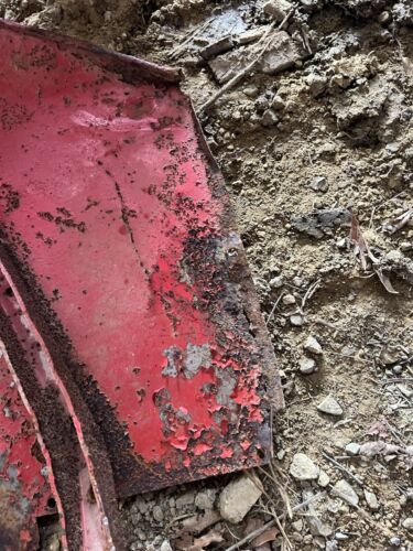 IHC Mccormick W9 gas fenders pair Antique Tractor