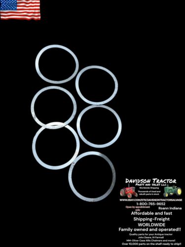 M117T Genuine John Deere Shim Set (6) New Old Stock