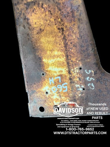 Farmall 560 IH tractor front radiator side hood cover panel Left