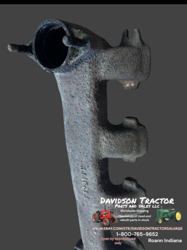 John Deere 1010 2010 Diesel T12617T Underslung exhaust manifold Hard To Find