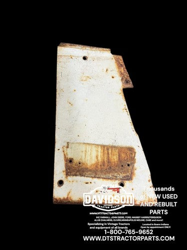 Farmall 504 IH tractor NICE Original front Left Radiator hood side cover panel