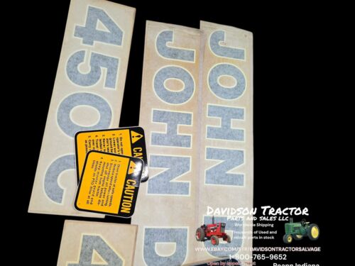 Genuine John Deere AT69022 450 Crawler Loader Decal Kit New Old Stock