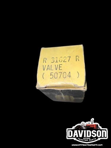 Genuine John Deere R31627R New Old Stock Control Valve 3010 3020 4010 4020 5010