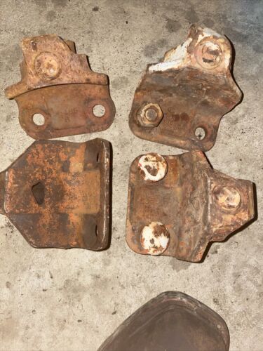 1954 Allis Chalmers WD45 Tractor Spin Out Rear Wheel Slide Clamps