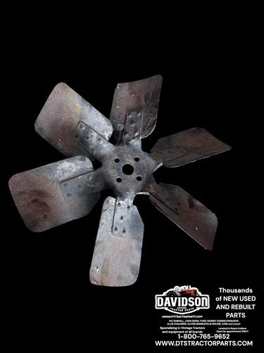 Case 580K Backhoe Engine Fan Assembly