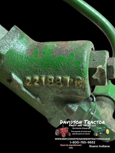John Deere 221887R Hydraulic Valve With Line Antique Tractor