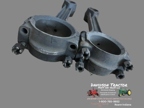 John Deere Unstyled G Tractor JD engine Connecting rods rod w/ caps F5R