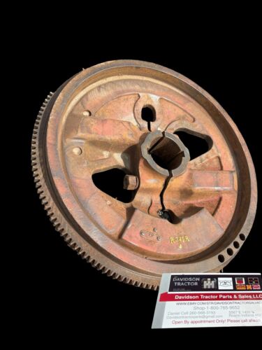 John Deere R R341R Electric Start Flywheel W/ring Gear Antique Tractor