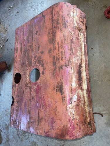 Farmall C Super SC tractor Original IH engine motor hood cover panel