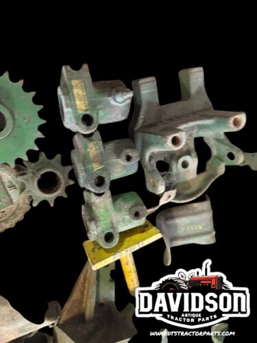 Large John Deere Implement Parts Lot New Old Stock Sprockets Spindles Pulleys