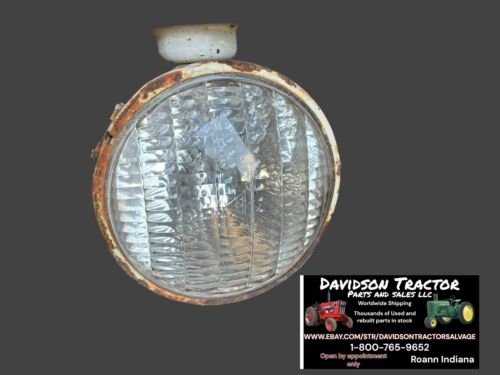 IHC Farmall 660 Left Radiator Side Panel W/ Headlight Bracket Antique Tractor