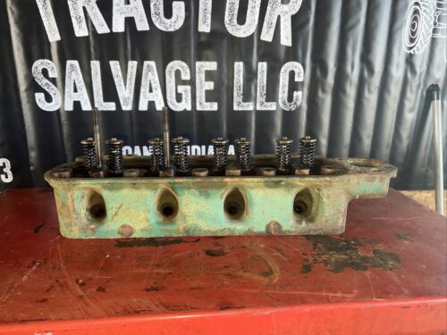 Oliver 66 gas Tractor OL WHITE 1974-75 244 engine motor 4 cylinder head & valves