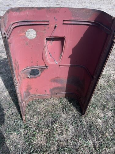 IHC McCormick W9 Gas Hood Engine Cover Antique Tractor