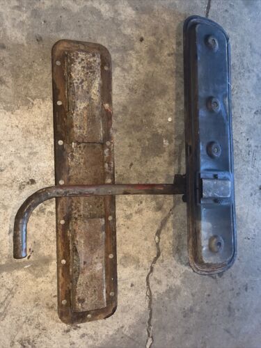 Farmall M Early SM Tractor IH engine Motor side cover panel w/ vent tube Pair!