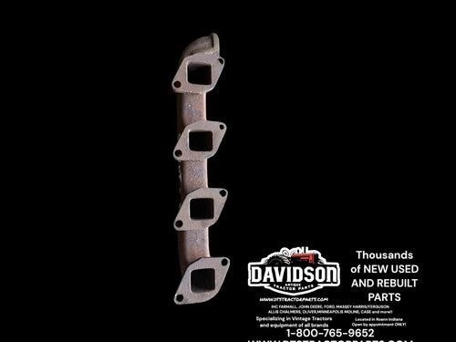 International 574 D-239 Engine Underslung Exhaust Manifold 3055276R12 Tractor