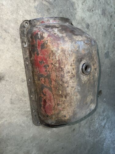Massey Harris 30 MH tractor Original NICE oil pan w/ drain plug Continental F162