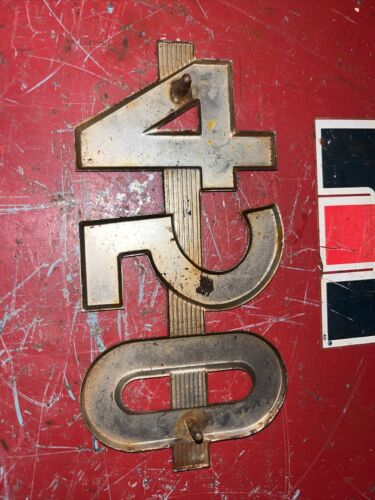 Original Farmall 450 Side emblem Antique Tractor