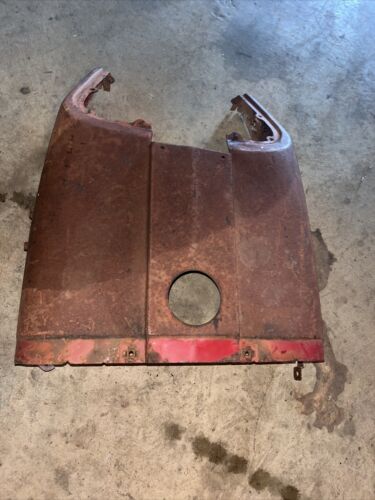 International Harvester Farmall IH 340 ROW CROP Hood Dash Gas Tank Cover Panel