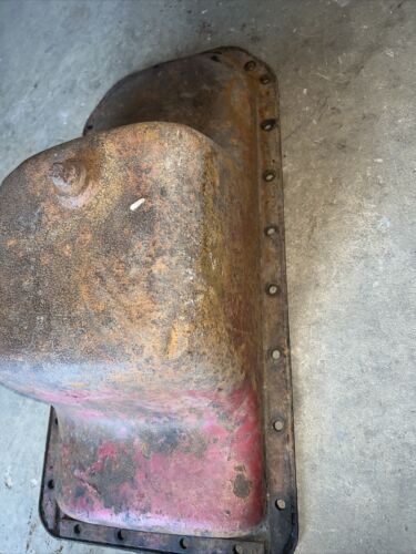 IH Farmall MD W450D 400D MD SMD Used Nice Oil Pan  Antique Tractor