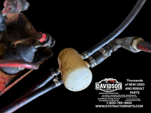 IH International 674 Brake Master Cylinders W/bracket Antique Tractor