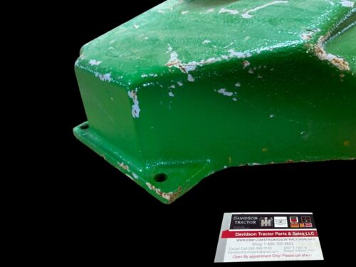 USED JOHN DEERE H TRACTOR RADIATOR TOP TANK AH538R CAST# H166R