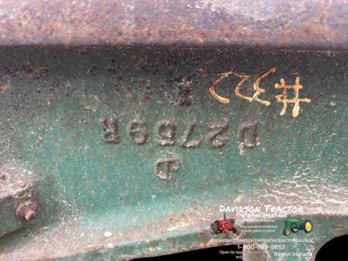 John Deere D Front Axel Assembly Antique Tractor