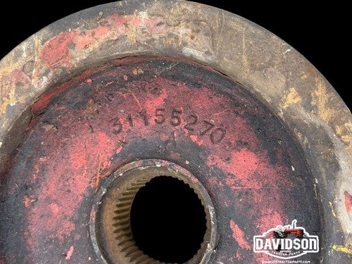 31155270 354 Perkins Crankshaft Pulley Massey Ferguson Antique Tractor