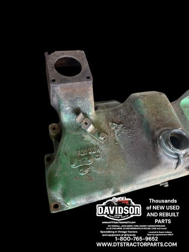 John Deere 720 Diesel Radiator Top Tank Casting F3122R    Antique Tractor