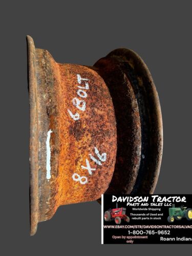 8X16 6 Bolt Front Tractor Rim Antique Tractor