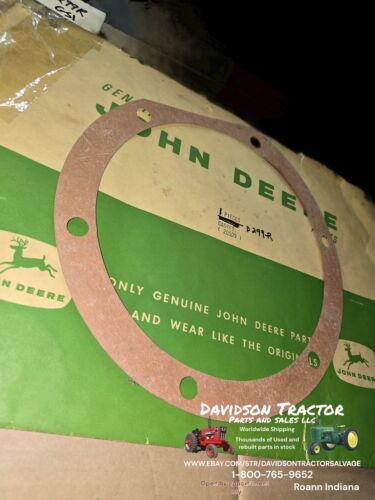 Genuine John Deere D299R  New Old Stock Gasket
