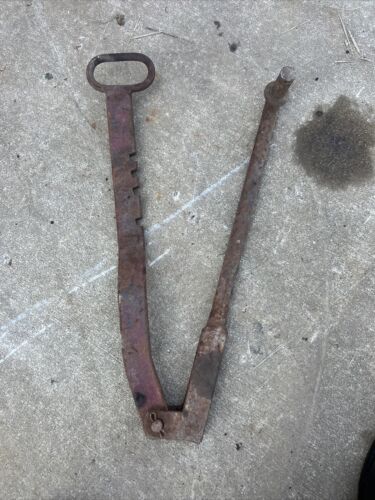 Farmall 340 rowcrop tractor IH 2pt fasthitch draft control handle With Linkage