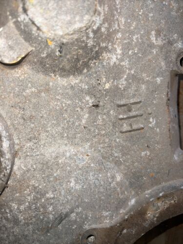 1965 International 424 Diesel Tractor Front Engine Timing Cover Plate 3042069R2