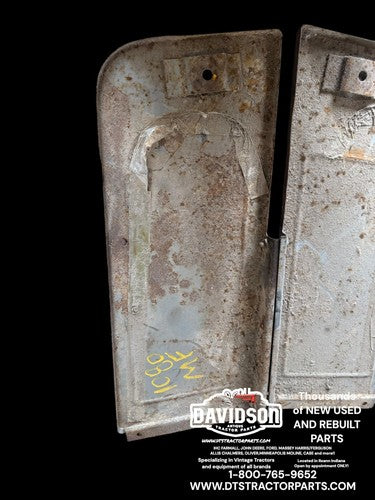 Massey Ferguson 1080 Hood Panel Pair Antique Tractor