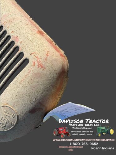BF AVERY MODEL V GRILLE NOSE CONE ANTIQUE TRACTOR Hard To Find
