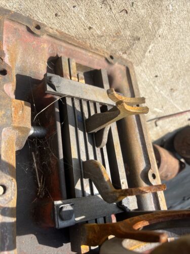 International Farmall 444 IH tractor Original transmission cover panel W/shifter