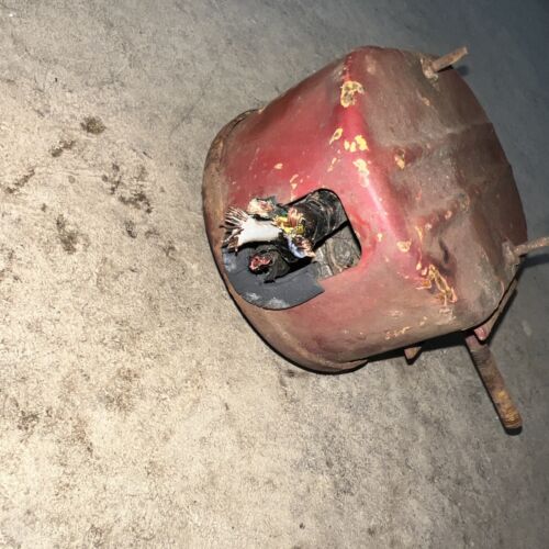 Farmall H M IH tractor ORIGINAL amp gauge box w/ light switch