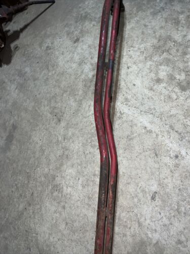 Farmall IH 450 400 rowcrop row crop tractor pair/set steel front hydraulic lines