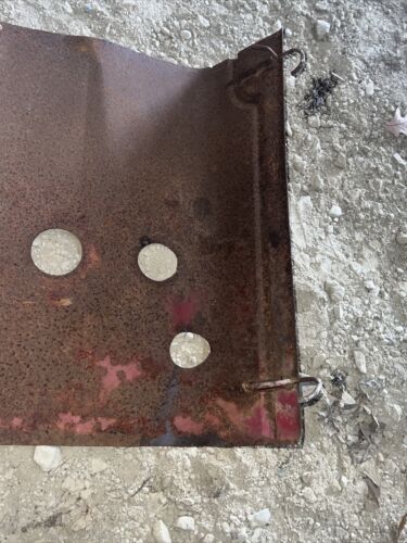 Farmall C Super SC tractor Original IH engine motor hood cover panel
