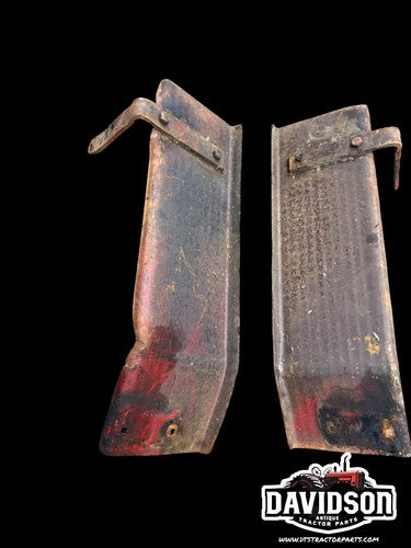 Set Of Ford 8n Tractor Foot Boards With Brackets