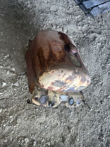 Case DC Tractor Gas Tank W/Dash Vintage Tractor