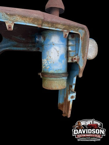 Ford 4000 Diesel Front Nose Cone Hood W/air Cleaner & Headlights Antique Tractor