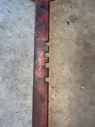 Farmall 560 450 rowcrop tractor IH 2pt fasthitch draft control lever bracket