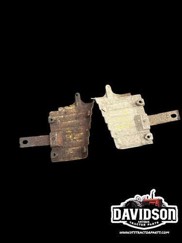IHC Farmall International 460 RC Lower Dash Corners Pair Antique Tractor