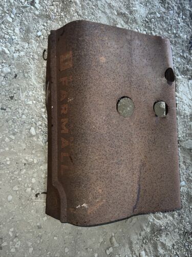 Farmall C Super SC tractor Original IH engine motor hood cover panel