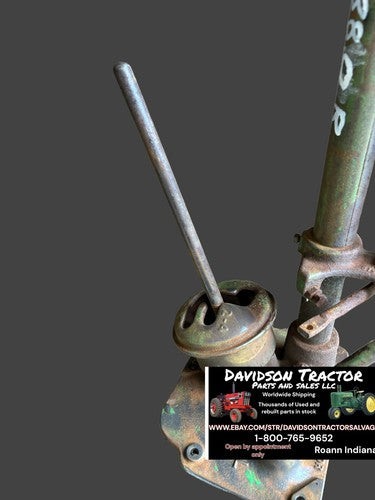 1937 John Deere B Shifter Tower Throttle Assembly Steering Shaft Post Antique