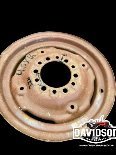 4.5x16 6 Bolt Front Rim Fits Farmall IH John Deere And Many More