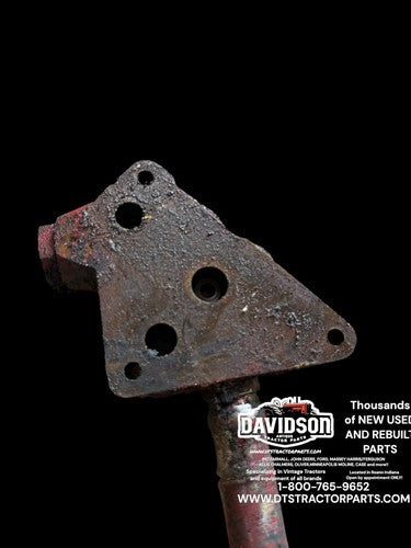 International 504 Utility IH Tractor hydraulic oil flow valve w/ main line